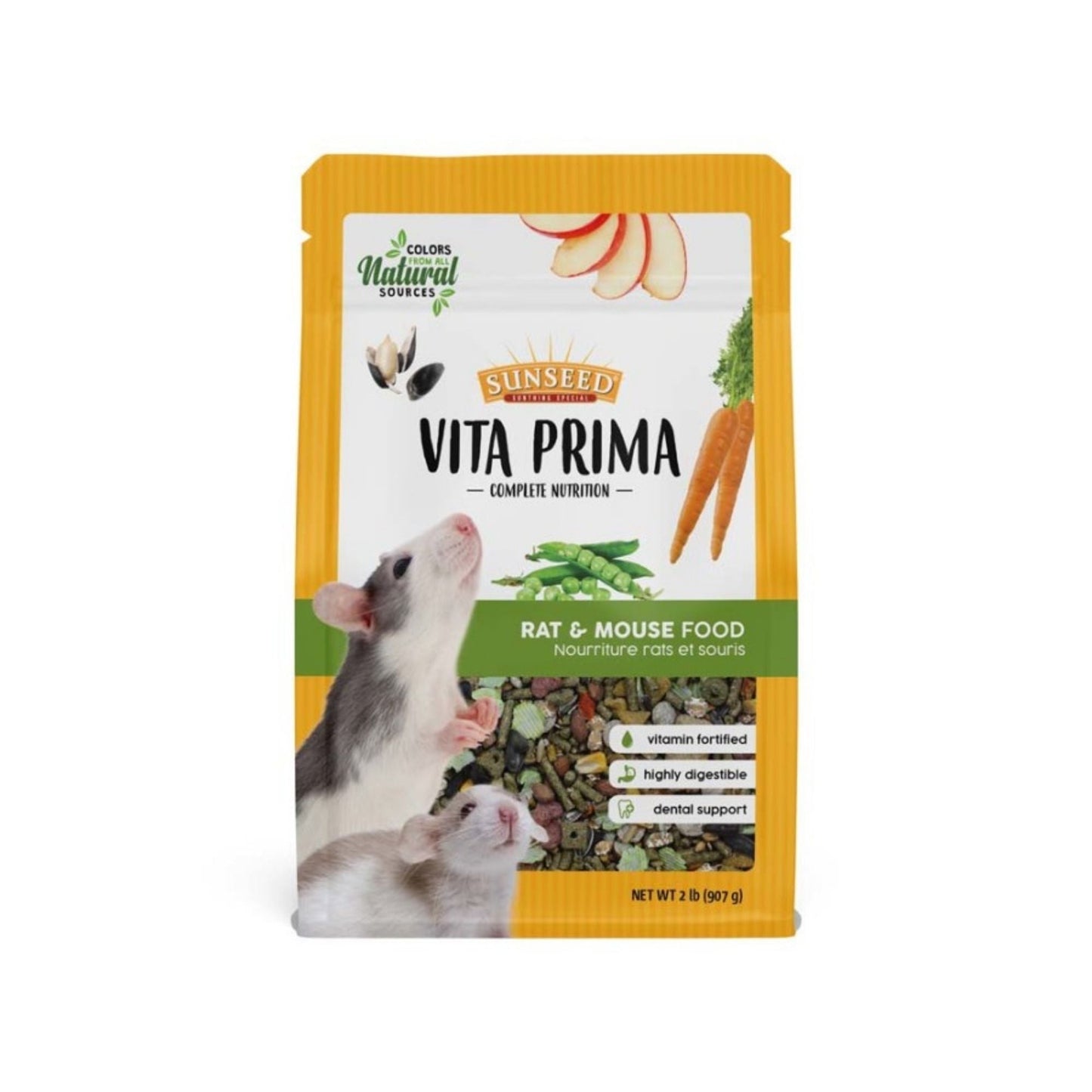 Sun Seed Vita Prima Rat & Mouse Dry Food 1ea/2 lb