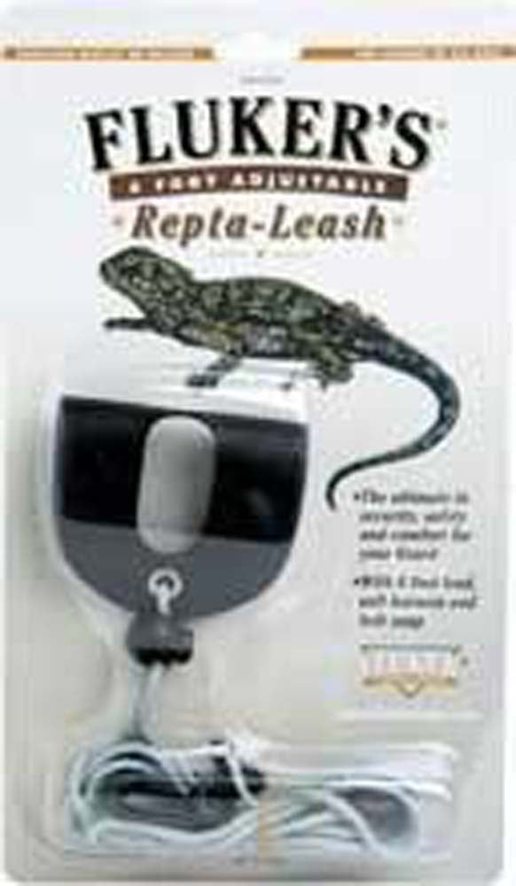 Flukers Repta-Leash Black Extra-Small