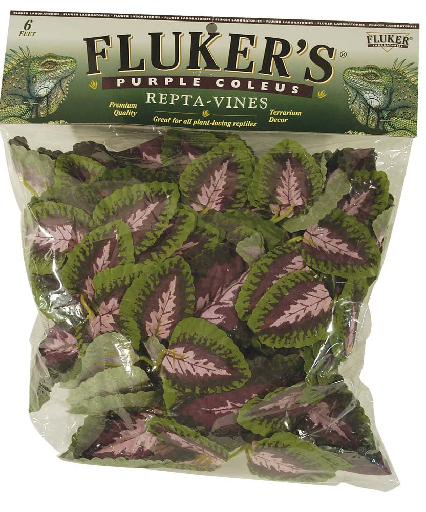 Fluker's Purple Coleus Repta-Vines, Green and Purple, 6 ft