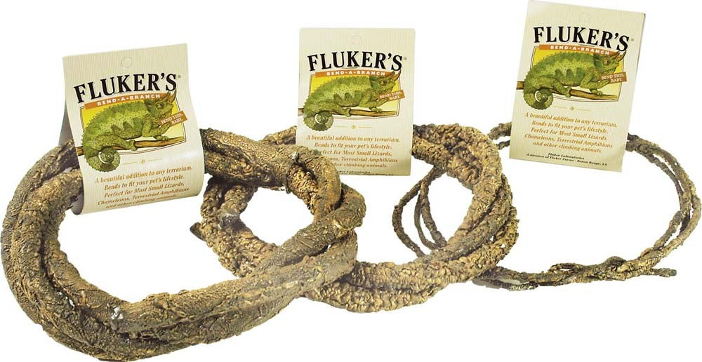 Fluker's Bend-A-Branch for Reptiles, Brown, 6 ft, Small