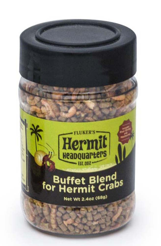 Fluker's Hermit Crab Buffet Blend Dry Food, 2.4 oz