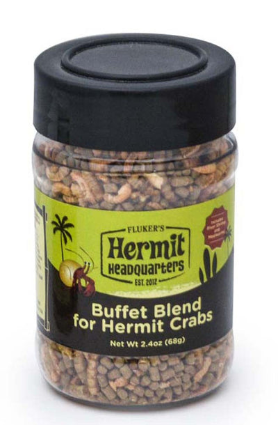 Flukers Hermit Crab Buffet Blend Dry Food 2.4 oz