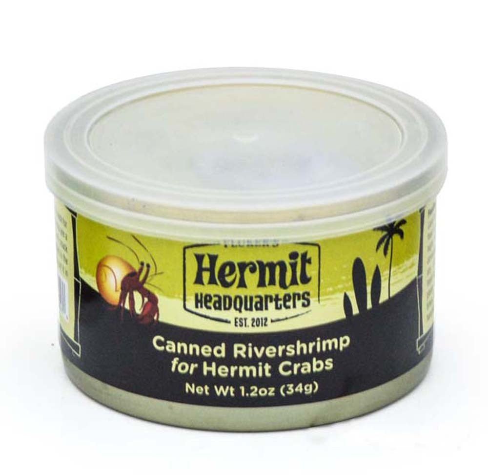 Fluker's Hermit Crab Canned River Shrimp Wet Food, 1.2 oz