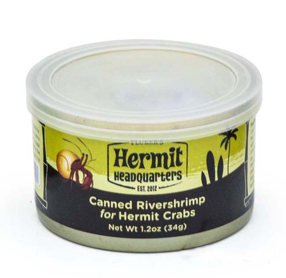 Fluker's Hermit Crab Canned River Shrimp Wet Food, 1.2 oz