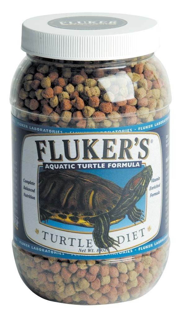 Fluker's Aquatic Turtle Formula Turtle Diet Dry Food, 8 oz