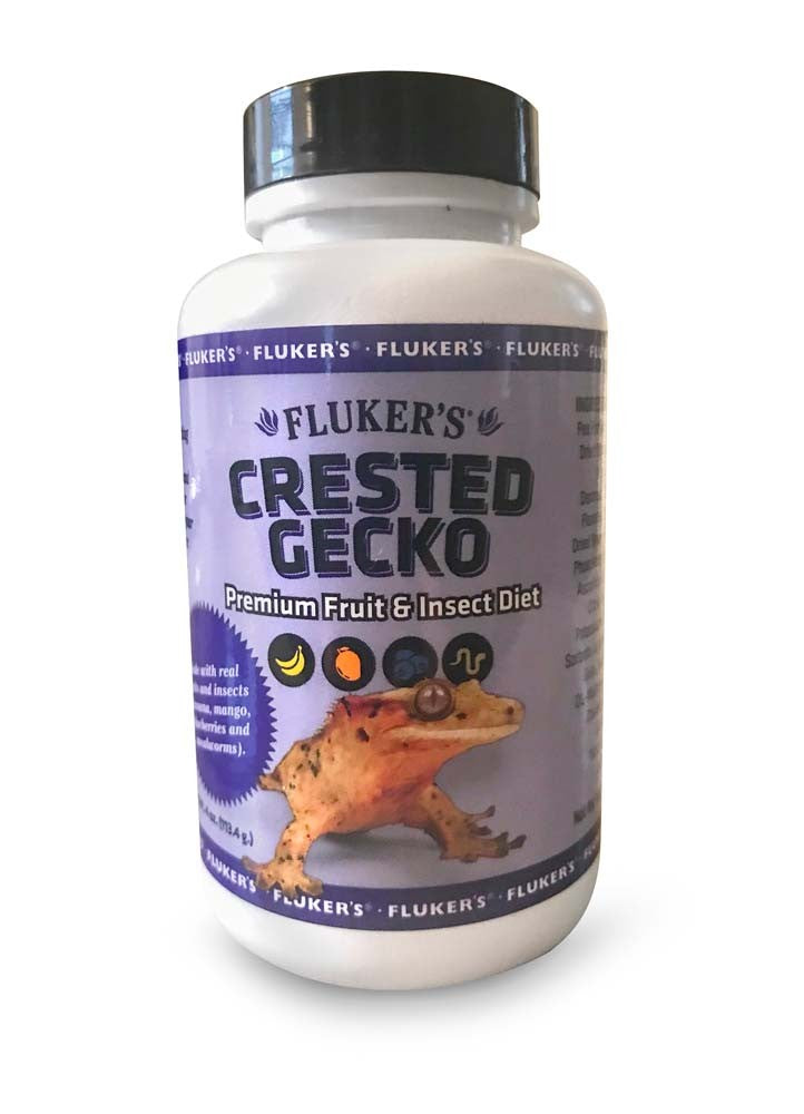 Fluker's Premium Crested Gecko Diet - Fruit and Insect Formula, 4 oz