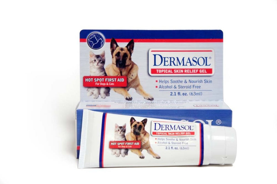 DERMASOL Skin Care Gel for Dogs 2.1 fl oz