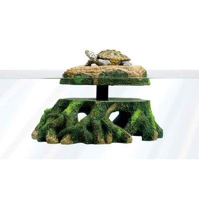 Zilla Freestanding Floating Basking Platforms Turtle Trunk