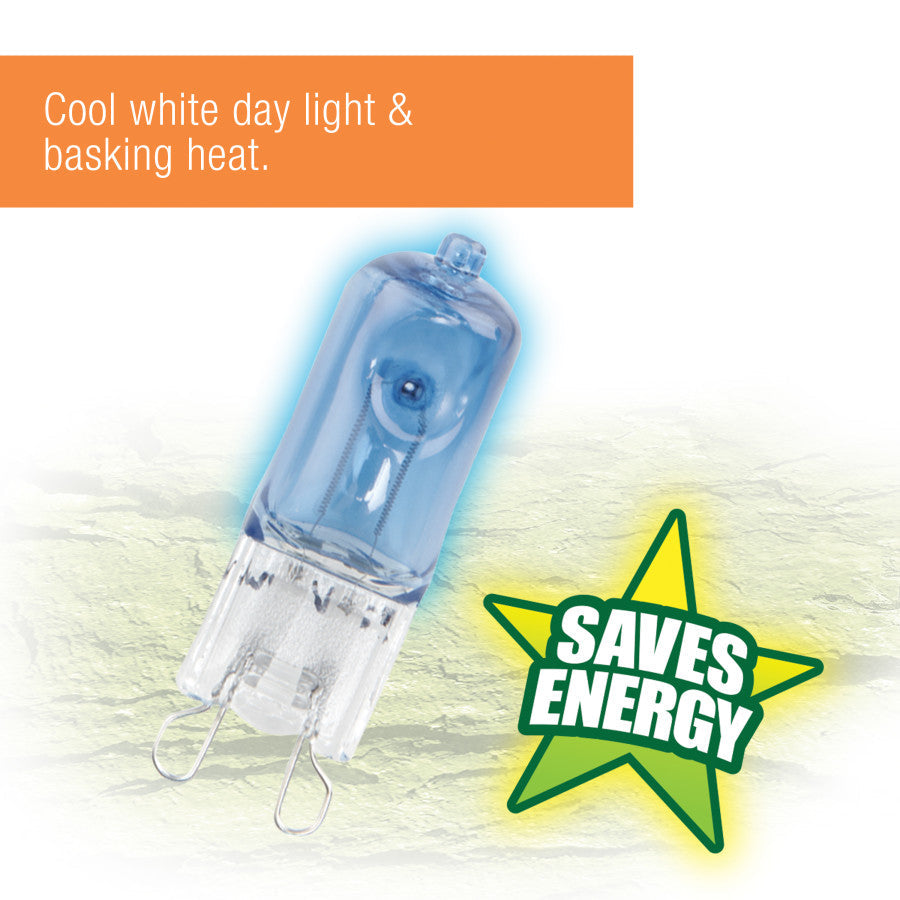 Zilla Mini Halogen Bulb Day, Blue, 25W