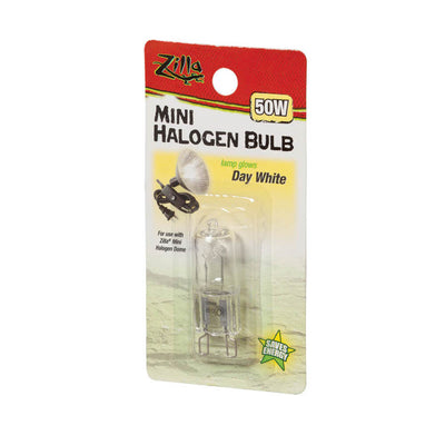 Zilla Mini Halogen Bulb Day, White, 50W