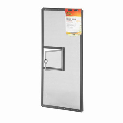 Zilla Fresh Air Screen Cover with Hinged Door 30 x 12 in