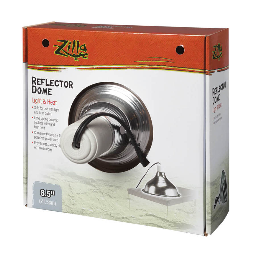 Zilla Silver Reflector Domes, 8.5 in