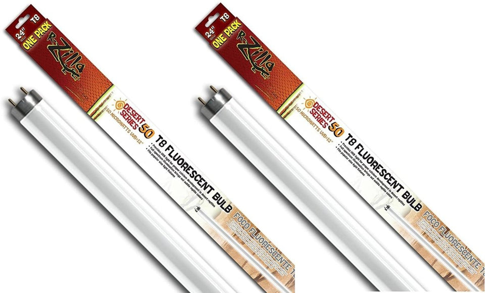 Zilla T8 Fluorescent Bulb - Desert Series 50 UVB, 17W