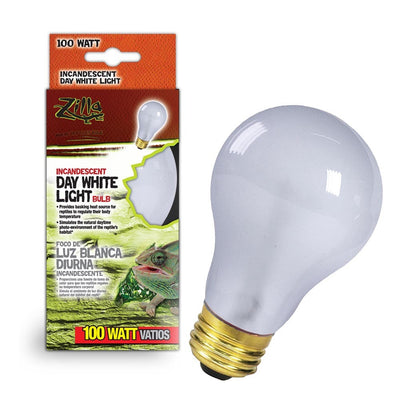 Zilla Incandescent Bulb Day, White, 100W