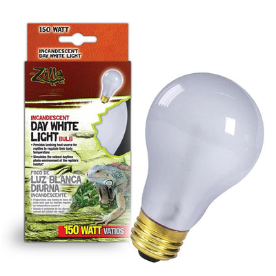 Zilla Incandescent Bulb Day, White, 150W