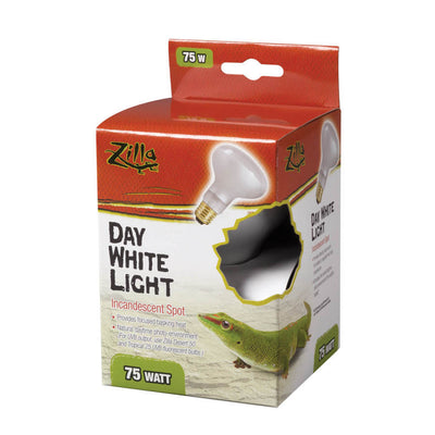 Zilla Incandescent Spot Bulb Day, White, 75W