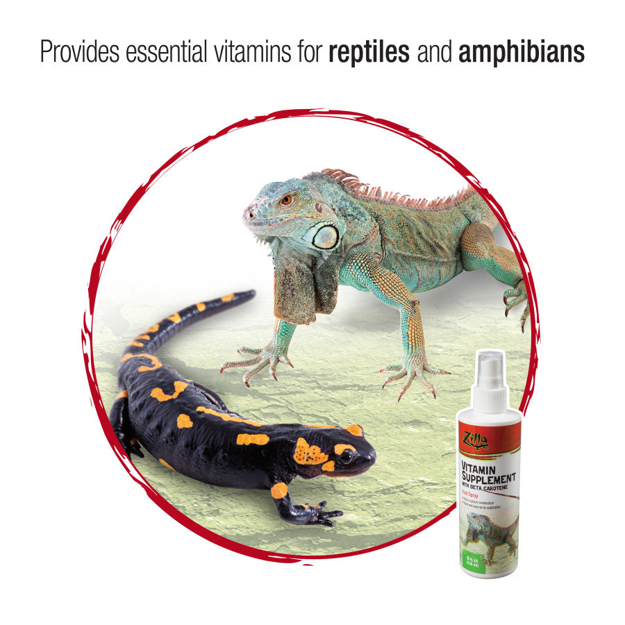 Zilla Vitamin Supplement Food Spray 8 oz