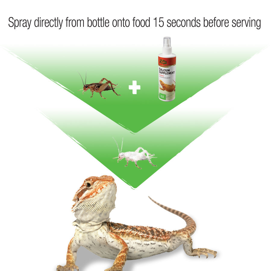 Zilla Vitamin Supplement Food Spray 8 oz