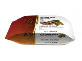 Zilla Coconut Husk Brick in its white and brown packaging, showing a coconut husk and leaves on the front.