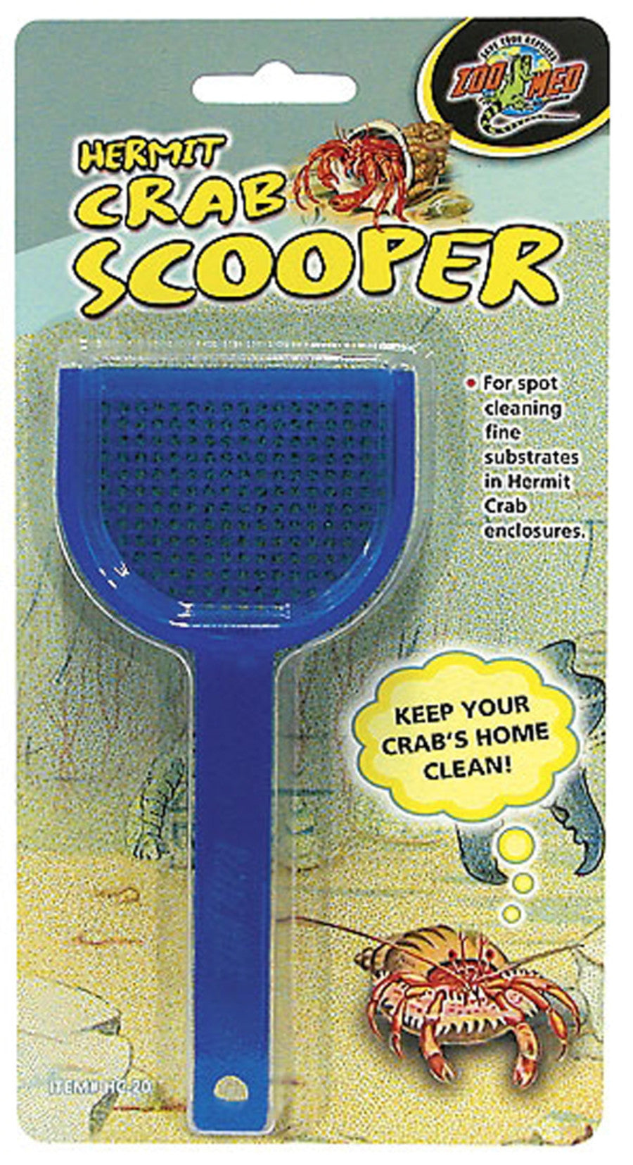 Zoo Med Hermit Crab Sand Scooper - Assorted Neon Colors