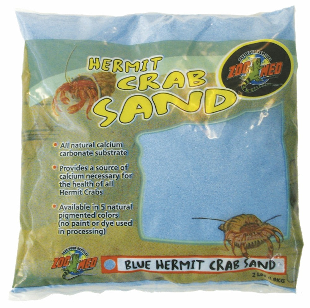 Zoo Med Hermit Crab Sand - Blue, 2 lb