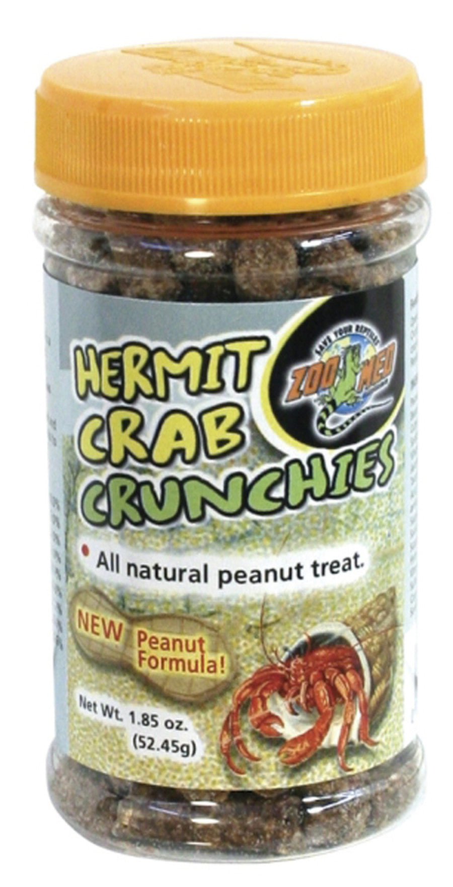 Zoo Med Hermit Crab Peanut Crunchies Treat, 1.85 oz