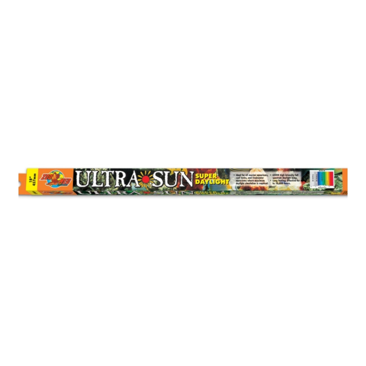 Zoo Med Tropic Sun 5500K Daylight T8 Lamp - Full Spectrum Aquarium Bulb, 48 in