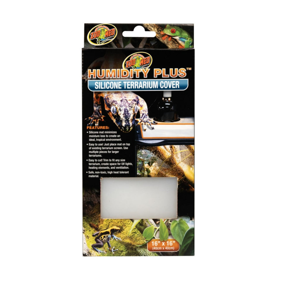 Zoo Med Humidity Plus Silicone Terrarium Cover 1ea/16In X 16 in Default Title