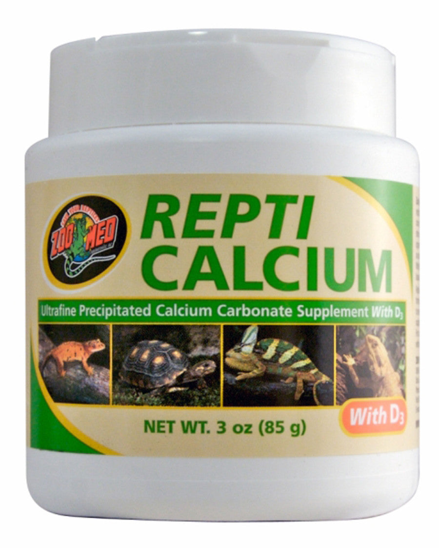 Zoo Med Repti Calcium with Vitamin D3 Reptile Supplement, 3 oz