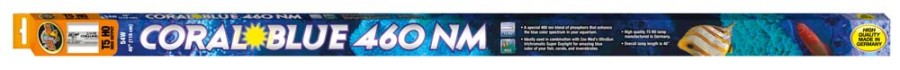 Zoo Med Coral, Blue 460 NM T5 HO Lamp, Blue, 46 in