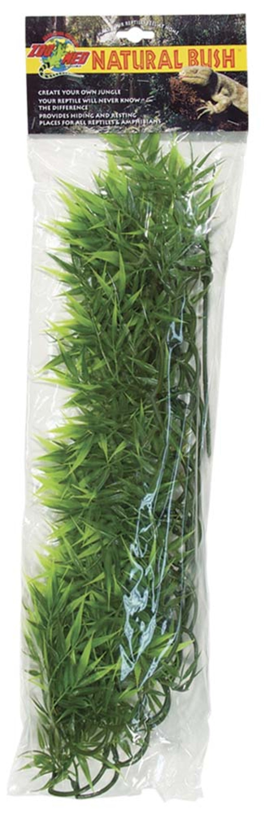 Zoo Med Natural Bush Madagascar Bamboo Plants, Green, 22 in, Large