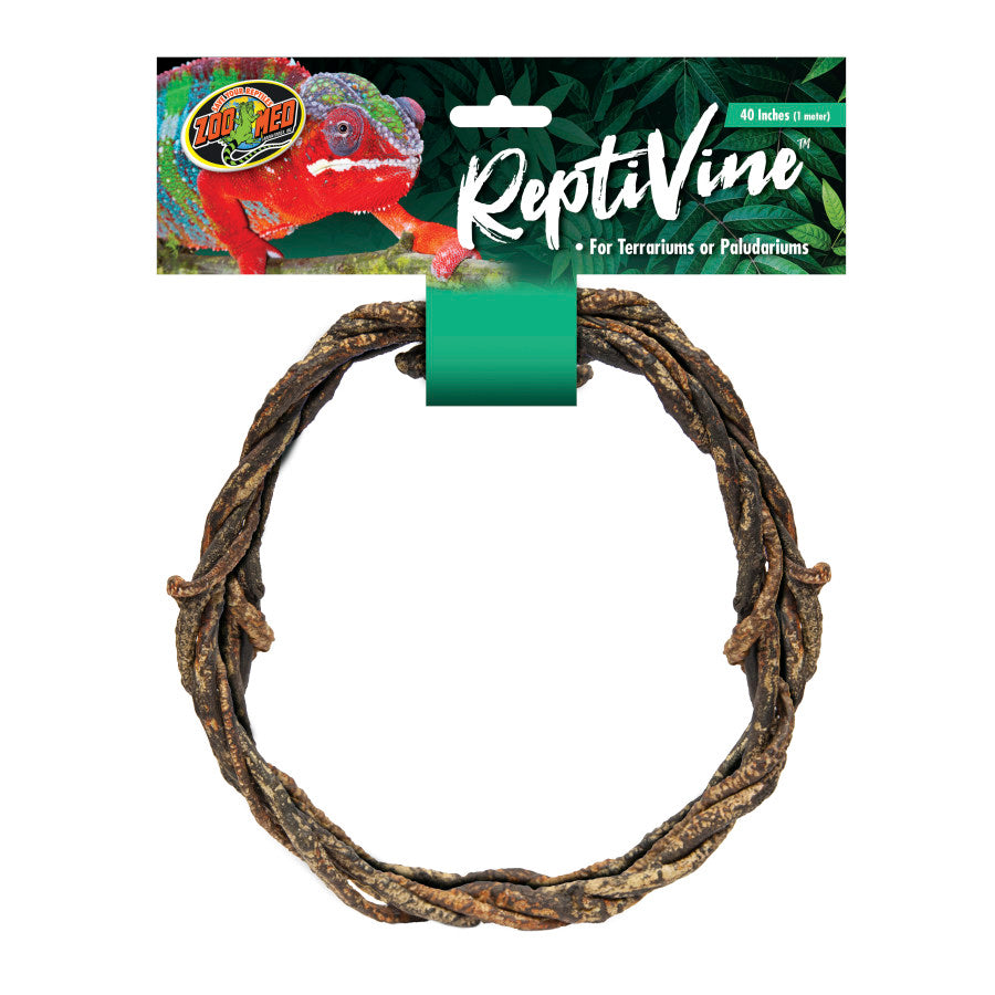Zoo Med ReptiVine Terrarium Plant, Brown, 40 in