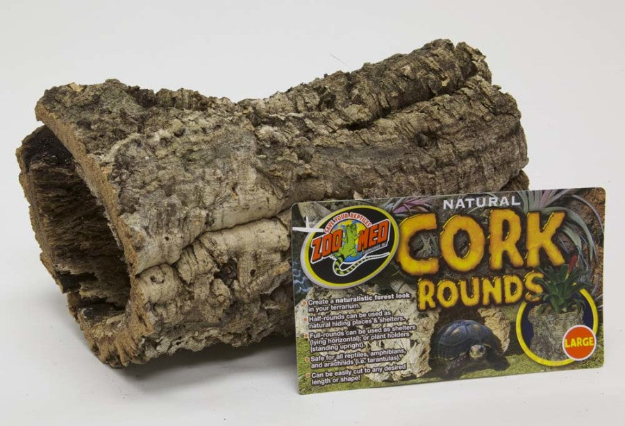 Zoo Med Natural Cork Bark Round, Brown Large