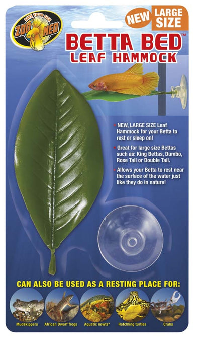 Zoo Med Betta Bed Leaf Hammock, Green Large