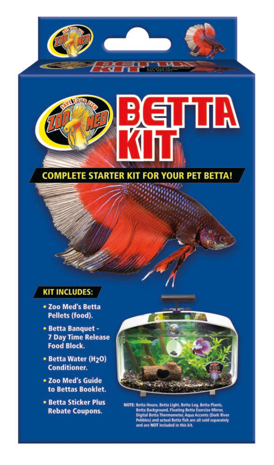 Zoo Med Betta Starter Kit 1ea - Pets Perfect