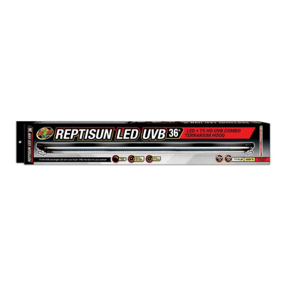 Zoo Med ReptiSun LED UVB Combo Terrarium Hood, 36 in