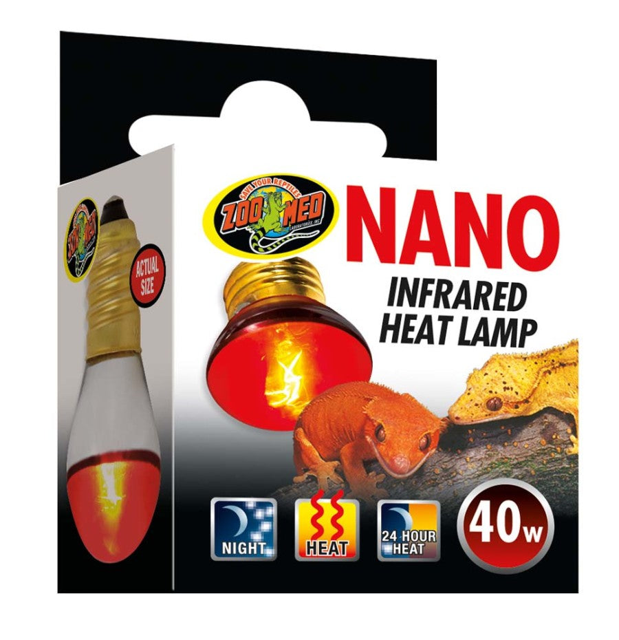 Zoo Med Nano Infrared Heat Lamp, 40W