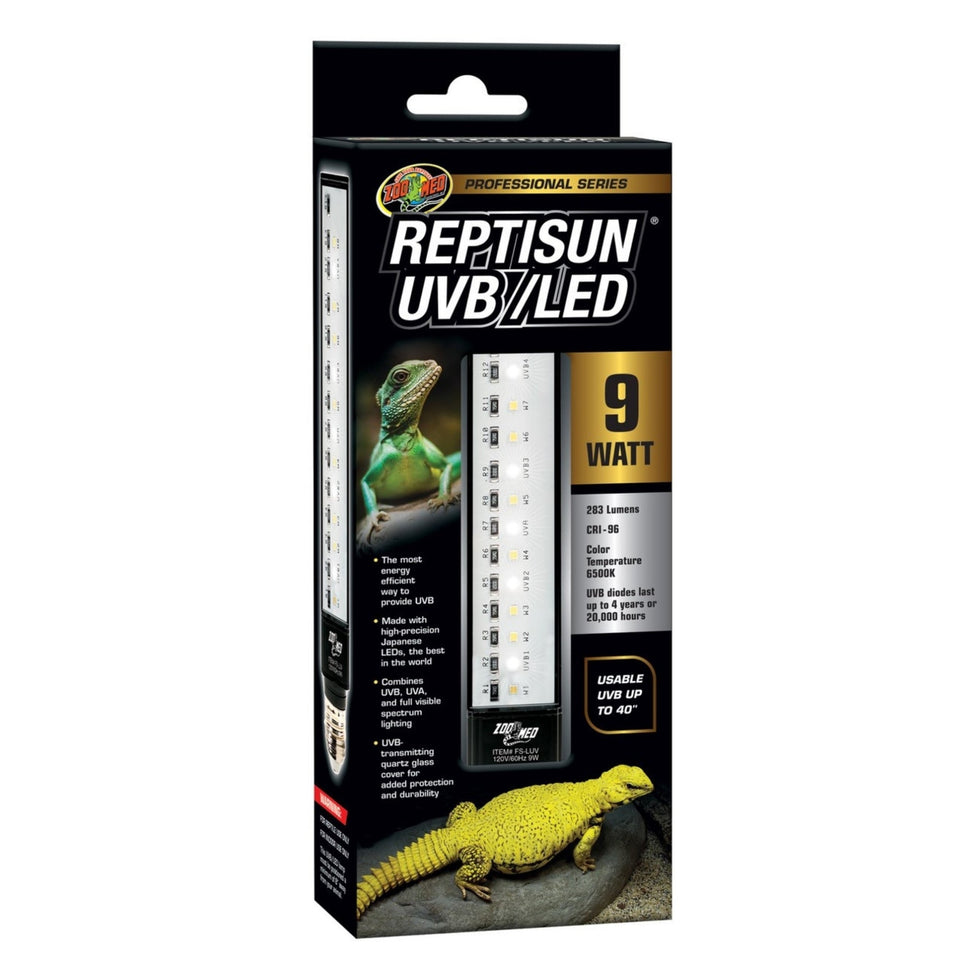 Zoo Med Professional Series Reptisun UVB/LED Bulb 9W