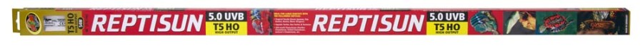 Zoo Med ReptiSun 5.0 UVB T5 HO High Output Linear Lamp, White, 46 in