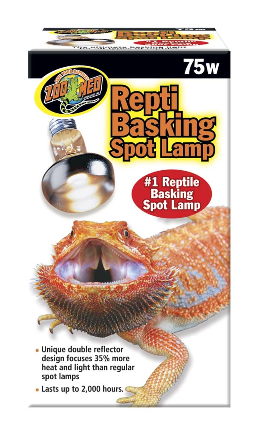 Zoo Med Repti Basking Spot Lamp, 75W