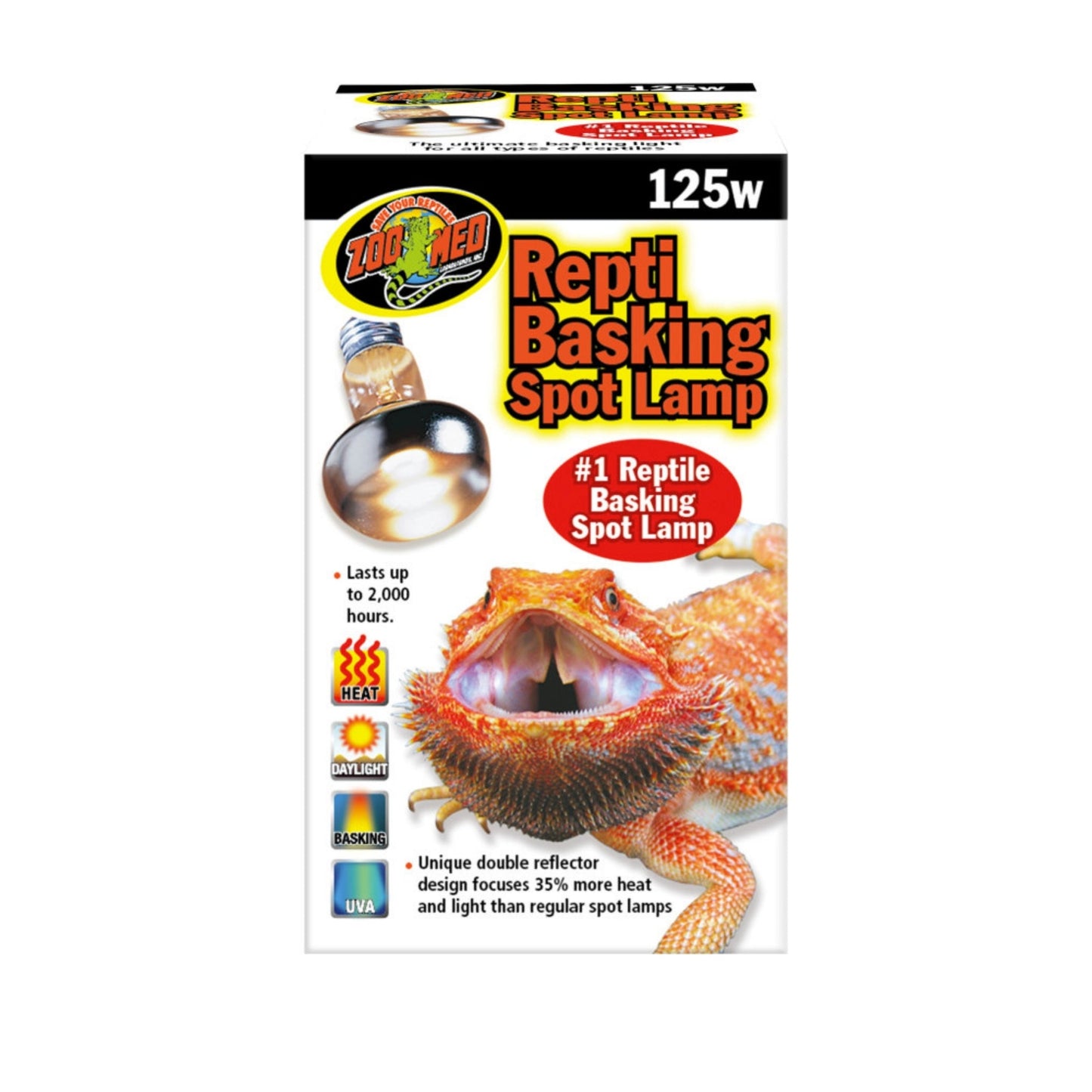 Zoo Med Repti Basking Spot Lamp, 125W