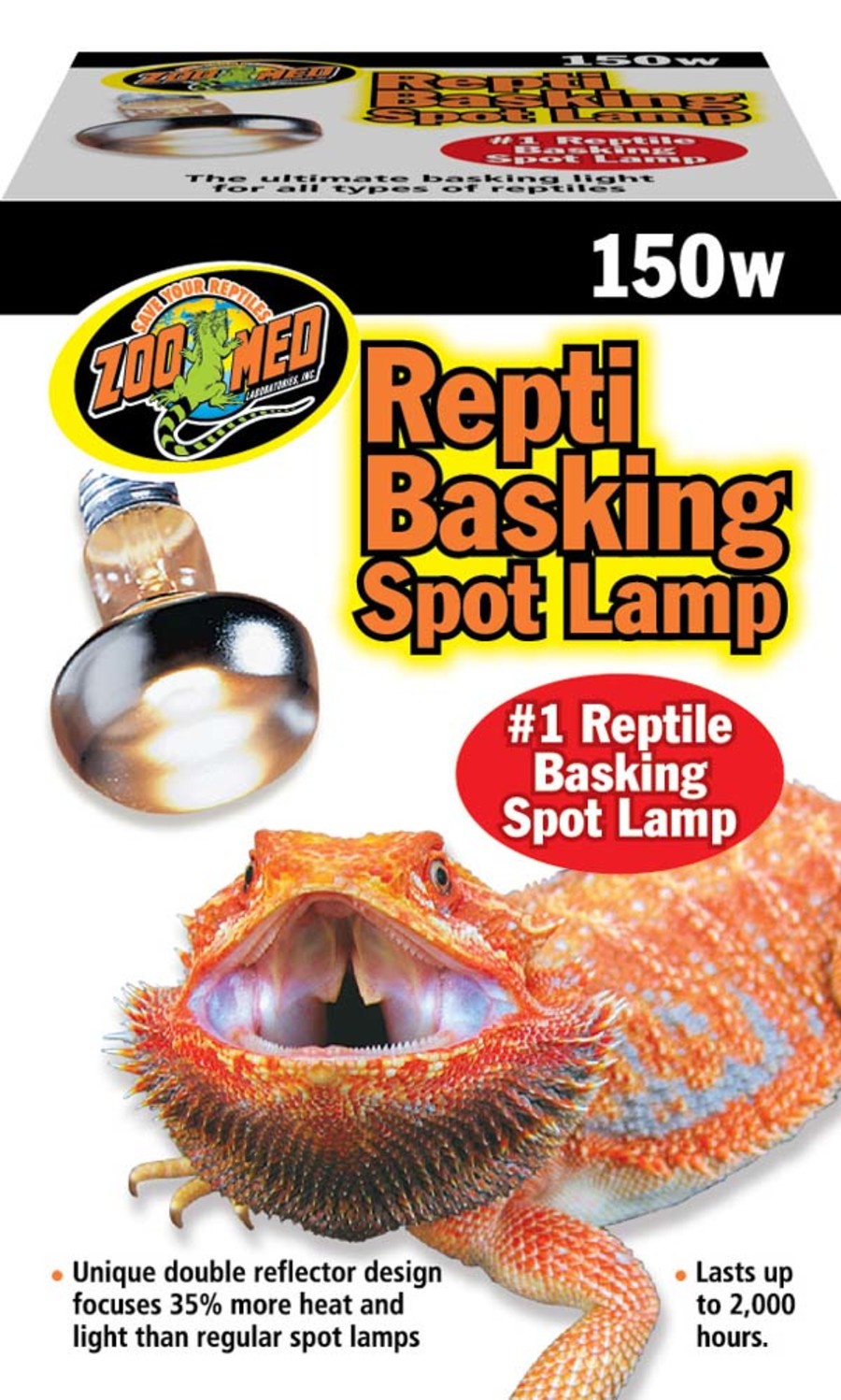 Zoo Med Repti Basking Spot Lamp, 150W