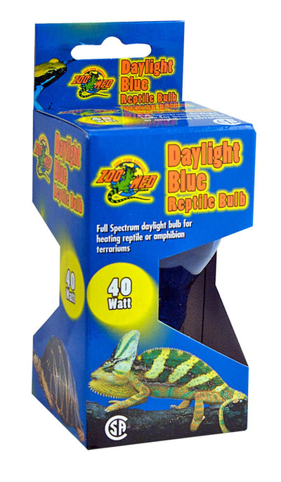 Zoo Med Daylight Blue Reptile Bulb, Blue, 40W