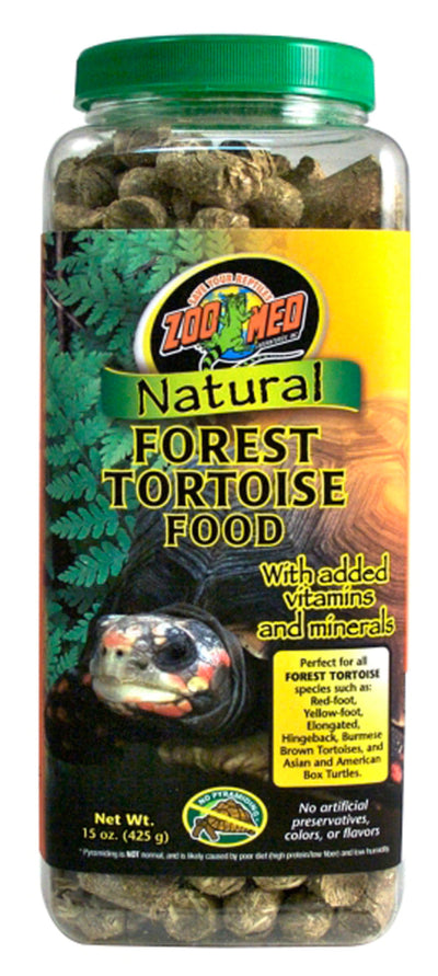 Zoo Med Natural Forest Tortoise Dry Food, 15 oz