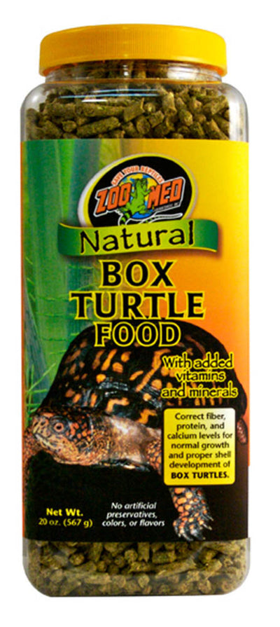 Zoo Med Natural Box Turtle Pellet Food, 20 oz