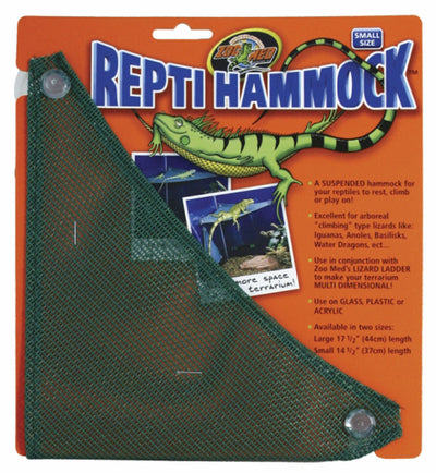 Zoo Med Repti Hammock Basking Platform, Green, 14.2 in, Small