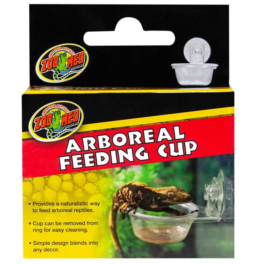 Zoo Med Arboreal Feeding Cup, Clear