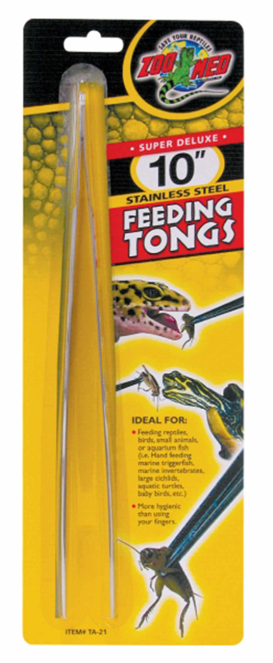 Zoo Med Stainless Steel Feeding Tong, 10 in
