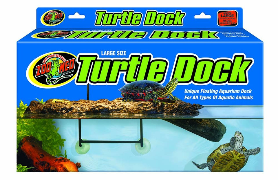 Zoo Med Turtle Dock Basking Platform, Brown Large