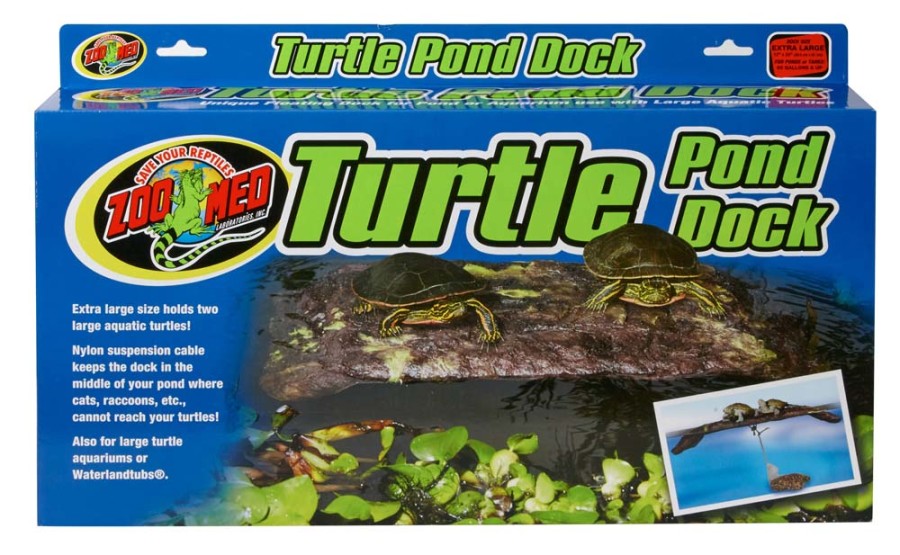 Zoo Med Turtle Dock Basking Platform, Brown X-Large